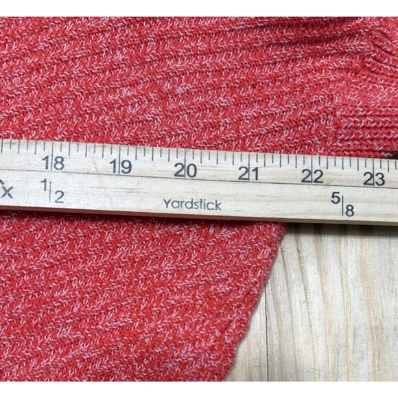 Express Sweater Shirt Tunic Sweater Top Pullover Women's S Cotton Red 3/4 Sleeve - Picture 3 of 6